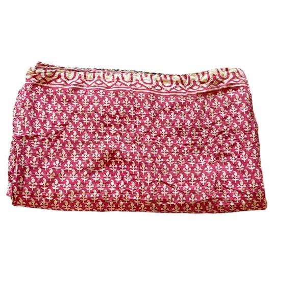 New Boho Kantha Reversible Quilt Blanket - Picture 9 of 16